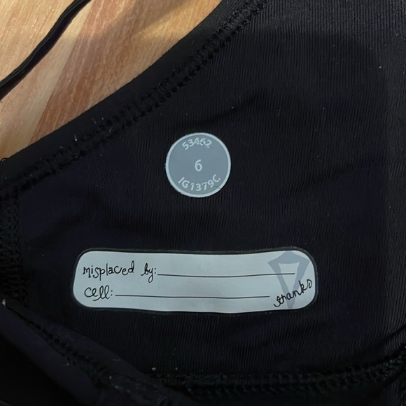 Black bodysuit kids size 6 ivivva - Picture 3 of 4